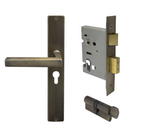Windsor Premium NZ Federal Square Longplate Entrance Set - E48 Priced Per Set- Available in 13 Colours
