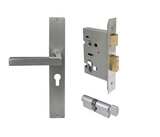 Windsor Premium NZ Federal Square Longplate Entrance Set - E48 Priced Per Set- Available in 13 Colours