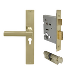 Windsor Premium NZ Federal Square Longplate Entrance Set - E48 Priced Per Set- Available in 13 Colours