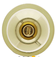 Carbine Australia Epsom 3000 Cylindrical Vestibule set, 60/70mm backset, C4 Keyed to Differ, Boxed, Satin Stainless Steel ,Matte Black & Polished Brass