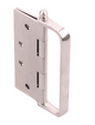 HENDERSON HINGE 100x100x3mm ,100x75x3mm & 75x63x2.5mm D HDL SATIN NICKLE