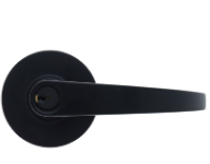 Carbine Australia Newmarket 6000 Cylindrical Vestibule set, 60/70mm backset, C4 Keyed to Differ, Boxed, Matte Black & Brushed chrome