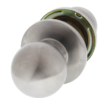Carbine Australia Epsom 3000 Cylindrical  Patio set - Outside by Knob -70mm Backset Inside Button Locks Ext Knob - Stainless Steel