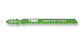 Tusk Heavy Duty Jigsaw Blades for timber -100mm x 6TPI ,100mm x 8TPI  ,100mm x 10TPI ,132mm x 6TPI ,100mm x 21TPI ,100mmx14TPI ,100mm & 100mm x 10TPI BiM T-shank 2pc pack