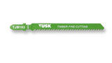 Tusk Heavy Duty Jigsaw Blades for timber -100mm x 6TPI ,100mm x 8TPI  ,100mm x 10TPI ,132mm x 6TPI ,100mm x 21TPI ,100mmx14TPI ,100mm & 100mm x 10TPI BiM T-shank 2pc pack