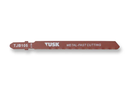 Tusk Heavy Duty Jigsaw Blades for timber -100mm x 6TPI ,100mm x 8TPI  ,100mm x 10TPI ,132mm x 6TPI ,100mm x 21TPI ,100mmx14TPI ,100mm & 100mm x 10TPI BiM T-shank 2pc pack