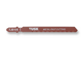 Tusk Heavy Duty Jigsaw Blades for timber -100mm x 6TPI ,100mm x 8TPI  ,100mm x 10TPI ,132mm x 6TPI ,100mm x 21TPI ,100mmx14TPI ,100mm & 100mm x 10TPI BiM T-shank 2pc pack