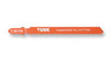 Tusk Heavy Duty Jigsaw Blades for timber -100mm x 6TPI ,100mm x 8TPI  ,100mm x 10TPI ,132mm x 6TPI ,100mm x 21TPI ,100mmx14TPI ,100mm & 100mm x 10TPI BiM T-shank 2pc pack