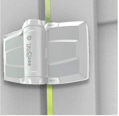 D&D Technologies DD TECH TRUCLOSE S3 MULTI-ADJ HINGE HEAVY DUTY FOR VINYL OR COMPOSITE GATES BLACK & WHITE