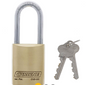 Carbine Australia C45 Brass Padlock, 8mm x 50mm x 45mm , 6.35mm x 30mm x 45mm & 8mm x75mm x 45mm Molybdenum Alloy Shackle Keyed to Differ Boxed Single And Bulk model  Brushed brass
