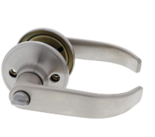 Carbine Australia Empire 8000 Tiebolt  Privacy & Passage set - Ext.Slot Unlocks - Inside Button Locks 60/70mm backset - Stainless Steel ,Matte Black & Satin Nickel