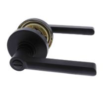 Carbine Australia Empire 8000 Tiebolt  Privacy & Passage set - Ext.Slot Unlocks - Inside Button Locks 60/70mm backset - Stainless Steel ,Matte Black & Satin Nickel