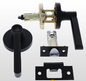 Carbine Australia Empire 8000 Tiebolt  Privacy & Passage set - Ext.Slot Unlocks - Inside Button Locks 60/70mm backset - Stainless Steel ,Matte Black & Satin Nickel