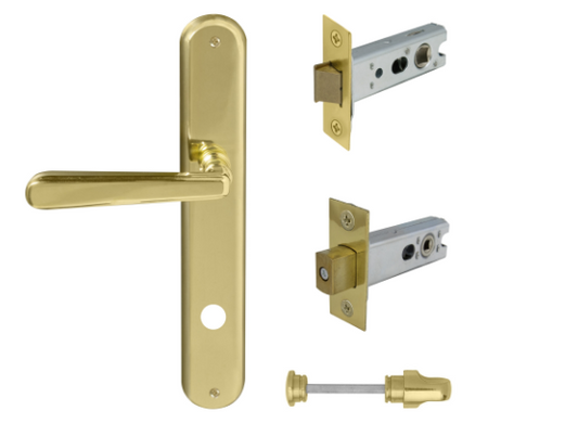Windsor Premium NZ Villa Longplate Oval Privacy Set Priced Per Set- Available in 13 Colours