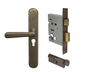 Windsor Premium NZ Villa Longplate Oval Entrance Set E48 Priced Per Set- Available in 13 Colours