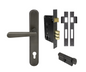 Windsor Premium NZ Villa Longplate Oval Entrance Set E85 Priced Per Set- Available in 13 Colours