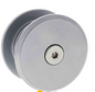 Carbine Australia Door Lock Hole Cover Plate - Back to Back - Heavy Duty - 2hr Fire Rating - Includes Latch Cover Plate 70mm Diameter - Satin Silver