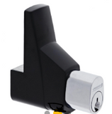Carbine Australia Showcase Lock - 3 Modes - With 530 Cylinder C4 Keyway -Satin Chrome  and Black