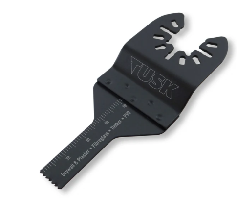 Tusk Heavy Duty Multi Tools Blades Bi-metal Wide 68mm x 40mm 14TPI & Narrow 10mm x 43mm 15TPI