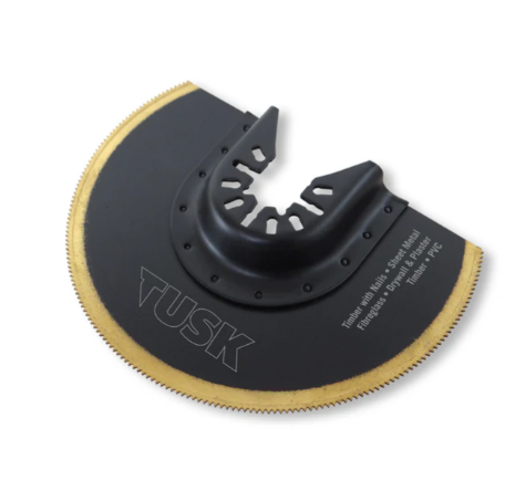 Tusk Heavy Duty Multi Tools Blades Bi-metal Flash Cut Titanium 100mm 22TPI & 30mm x 43mm 18TPI
