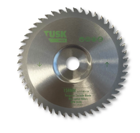 Tusk Heavy Duty Jamb Saw Blades - 158mm x 2.2 x 36T x 20 , 158mm x 2.2 x 48T x 20 ,158mm x 3.5 x 48T x 20 & 170mm x 2.2 x 48T x 22.23