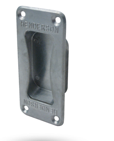 HENDERSON FLUSH PULL HEAVY DUTY HEIGHT 152MM & 133MM ZINC PLATED