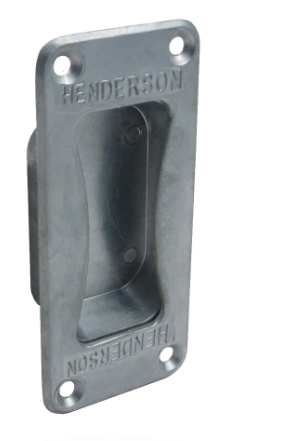 HENDERSON FLUSH PULL HEAVY DUTY HEIGHT 152MM & 133MM ZINC PLATED