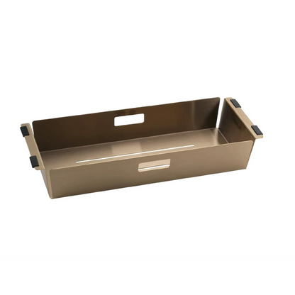 MERCER AURORA COLANDER IN 4 COLOURS - GUN METAL, BLACK. COPPER, BRASS.