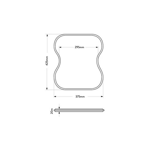 MERCER AF006 WOODEN FOOD CHOPPING BOARD