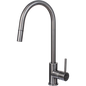 MERCER AM013 LISBON GOOSENECK PULLOUT MIXER GUNMETAL PVD