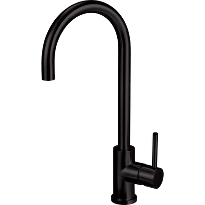 MERCER AM022 PORTO GOOSENECK MIXER BLACK PVD