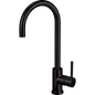 MERCER AM022 PORTO GOOSENECK MIXER BLACK PVD