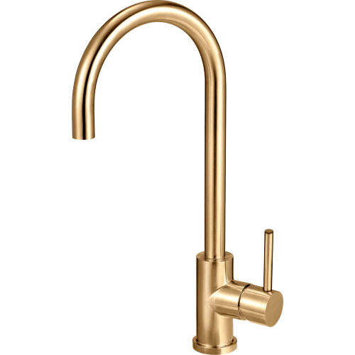 MERCER AM027 PORTO GOOSENECK MIXER BRASS PVD