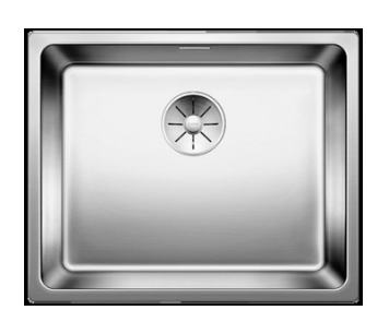 Blanco Germany Andano 500-IF Sink, Blanco Stainless Range  ( Width 500mm x depth 190mm ) Finish Satin Polish