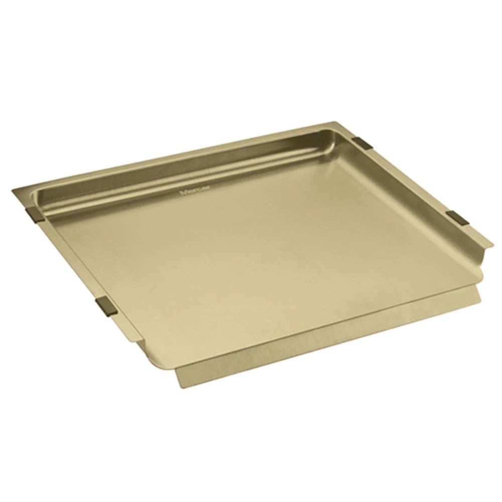 MERCER AURORA DRAINING TRAY  IN 4 COLOURS - GUN METAL, BLACK. COPPER, BRASS.