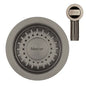 MERCER AURORA WASTE RECTANGLE AND ROUND WITH OVERFLOW  IN 4 COLOURS - GUN METAL, BLACK,COPPER, BRASS.