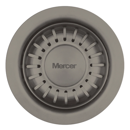 MERCER AURORA WASTE WITH OUT OVERFLOW  IN 4 COLOURS - GUN METAL, BLACK. COPPER, BRASS.