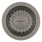 MERCER AURORA WASTE WITH OUT OVERFLOW  IN 4 COLOURS - GUN METAL, BLACK. COPPER, BRASS.