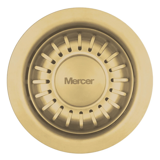 MERCER AURORA WASTE WITH OUT OVERFLOW  IN 4 COLOURS - GUN METAL, BLACK. COPPER, BRASS.