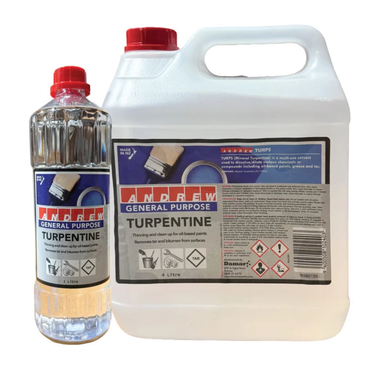 SOUDAL ANDREW MINERAL TURPENTINE 1LT PRICED PER UNIT