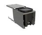 Tanova Designer Series  Soft Close Pull Out Bokashi Unit - 400mm Cabinet - Umbra Grey & Black -