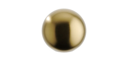 Iver Puerto Cupboard Knob 32mm & 38mm  - Available in 5 colours : Signature Brass ,Matt Black ,Polished Chrome ,Satin Nickel & Brushed Gold PVD
