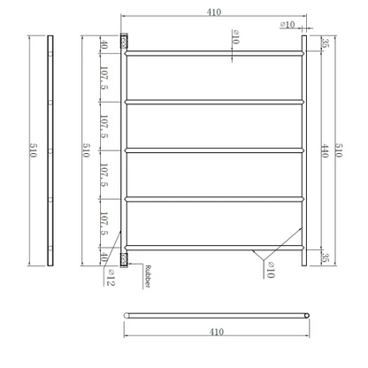 MERCER STANDARD XL CLEANER SINK BUCKET WITH GRID -0.8MM LEFT/RIGHT BACK UPSTAND 90/40MM WASTE WITH AND WITHOUT OVERFLOW 304