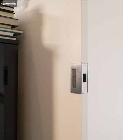 Cavity Slider for Doors CaviLock CL205 Privacy Snib Blank 33-40mm - Available in 6 Colours :  Bright Chrome ,Custom Finish ,Matte Black ,Oil Rubbed Bronze ,Satin Chrome ,Satin Nickel