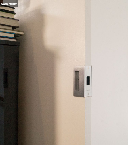 Cavity Slider for Doors CaviLock CL205 Privacy Snib Both Sides 33-40mm - Available in 6 Colours :  Bright Chrome ,Custom Finish ,Matte Black ,Oil Rubbed Bronze ,Satin Chrome ,Satin Nickel