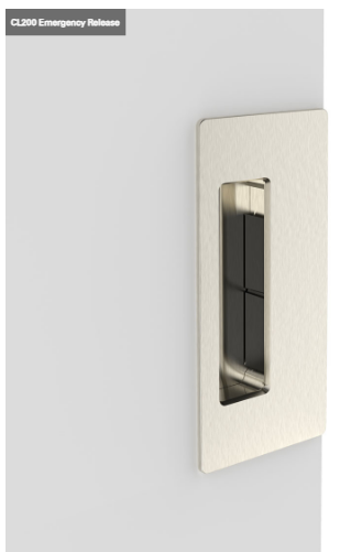 Cavity Slider for Doors CaviLock CL205 Privacy Snib Emergency 33-40mm - Available in 6 Colours :  Bright Chrome ,Custom Finish ,Matte Black ,Oil Rubbed Bronze ,Satin Chrome ,Satin Nickel
