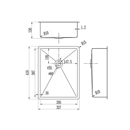 Ikon Sink Stations Accessory