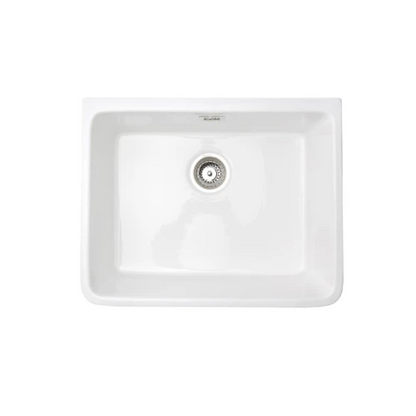 MERCER DB101 BELFAST BUTLER SINK WITH CERAMIC W WASTE KIT WKIT15 SINGLE BOWL