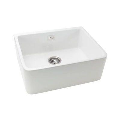 MERCER DB101 BELFAST BUTLER SINK WITH CERAMIC W WASTE KIT WKIT15 SINGLE BOWL