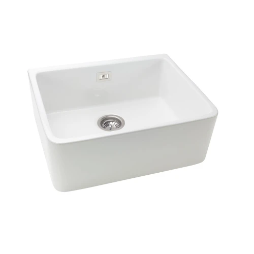 MERCER DB101 BELFAST BUTLER SINK WITH CERAMIC W WASTE KIT WKIT15 SINGLE BOWL